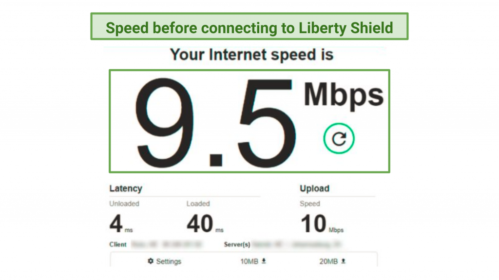 Speeds — Most Servers Are Fast