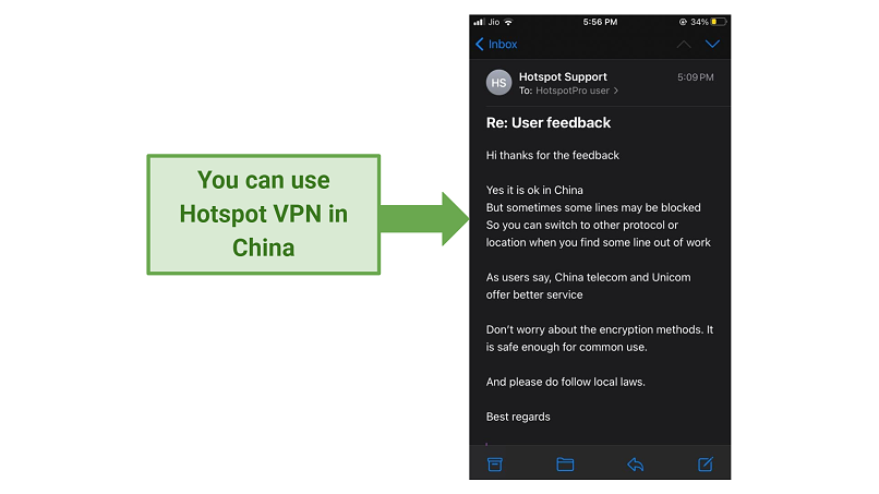Does Hotspot VPN Work in China? Yes