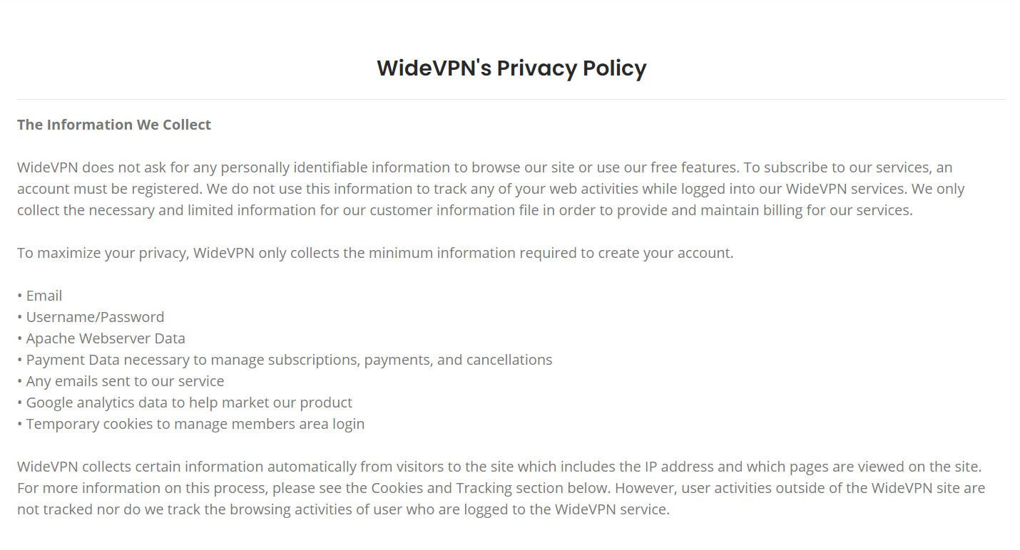 Privacy – Just Ok